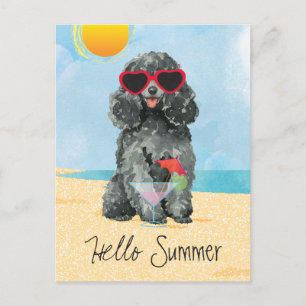 Summer Speelgoed Poodle Briefkaart