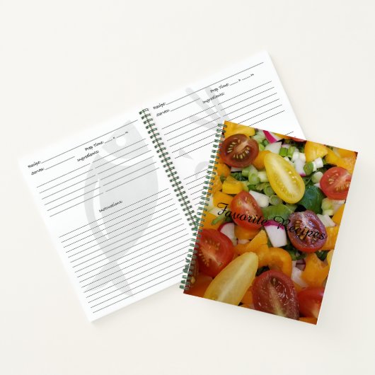 Summer Splash! Favoriete recepten Notitieboek (Binnen)
