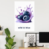 Summer Splash Fruit Wall Art Poster (Thuiskantoor)