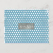 Summer Splash Uitnodiging Briefkaart (Achterkant)