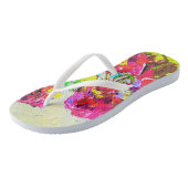 Summer Splash Women's Size 7 Teenslippers (Schuin)