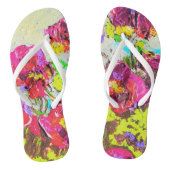 Summer Splash Women's Size 7 Teenslippers (Voetbed)