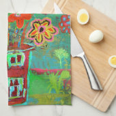 Summer Spray Kitchen Towel Theedoek (Quarter Fold)