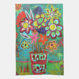 Summer Spray Kitchen Towel Theedoek