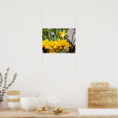Summer Squash Blossom Poster Paper (Matte) (Keuken)