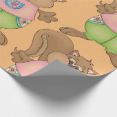 Summer Squirrel Cadeaupapier (Hoek)