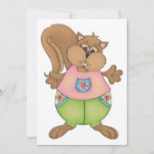 Summer Squirrel Kaart (Voorkant)