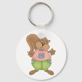 Summer Squirrel Sleutelhanger (Voorkant)