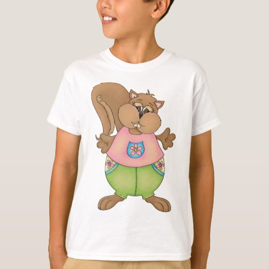 Summer Squirrel T-shirt (Voorkant)