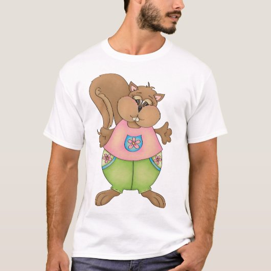Summer Squirrel T-shirt (Voorkant)