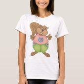 Summer Squirrel T-shirt (Voorkant)