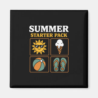 Summer Starter Pack Sun Flip Flops Ll And Ice Crea Magneet