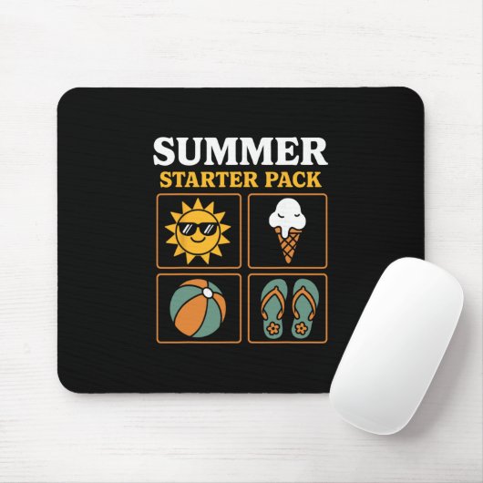 Summer Starter Pack Sun Flip Flops Ll And Ice Crea Muismat (Met muis)