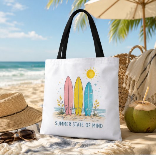 Summer State of Mind Strandtas Tote Bag