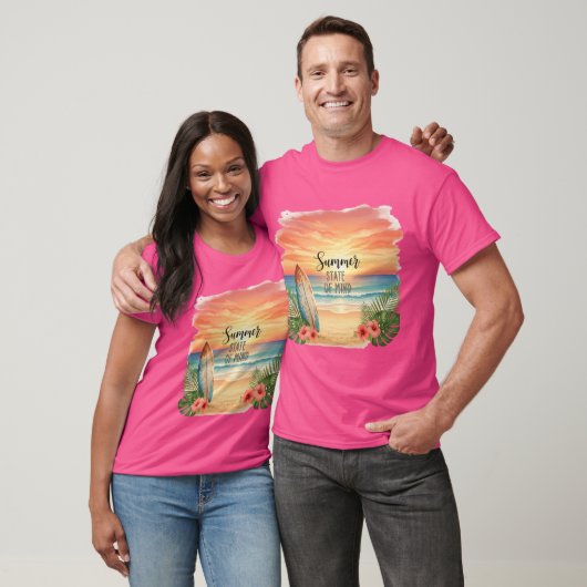 Summer State of Mind Sunset T-shirt (Unisex)