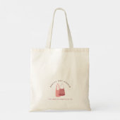 "Summer State of Mind" Zeeschildpad Aquarel Canvas Tote Bag (Achterkant)