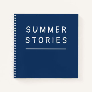 SUMMER STORIAL JOURNAL NOTITIEBOEK