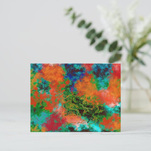 SUMMER STORM CLOUDS 13 BRIEFKAART (Staand voorkant)