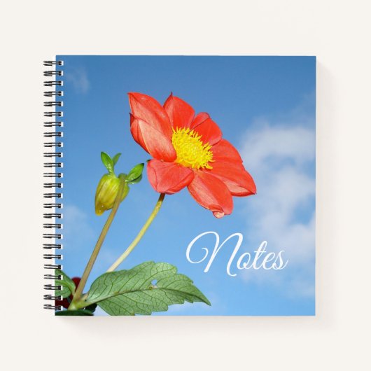 Summer Strawberry Blossom Personalized Notitieboek (Voorkant)