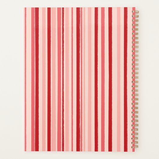 Summer Strawberry in Pink Planner (Achterkant)