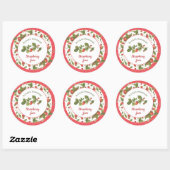 Summer Strawberry Jam Canning Label (Vel)