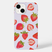 Summer Strawberry Pattern Case-Mate iPhone Case (Achterkant)
