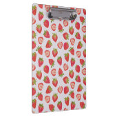 Summer Strawberry Pattern Klembord (Rechts)