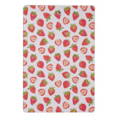 Summer Strawberry Pattern Mini Klembord (Achterkant)