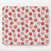 Summer Strawberry Pattern Muismat (Voorkant)