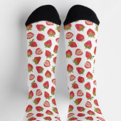 Summer Strawberry Pattern Sokken (Top)