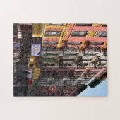 Summer Street Scene Chinatown Manhattan New York Legpuzzel (Horizontaal)