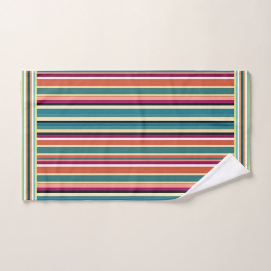 Summer Stripes Towel Bad Handdoek (Handdoek)