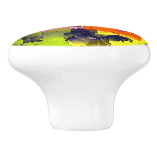 SUMMER-STROMEN KERAMISCHE KNOP (Zijkant)