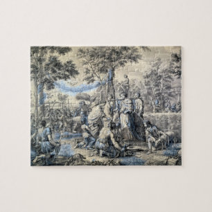 Summer, studie voor een serie tapisserieën ma legpuzzel