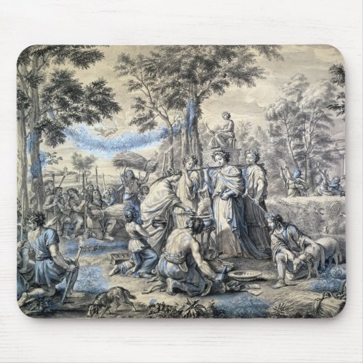 Summer, studie voor een serie tapisserieën ma muismat (Voorkant)