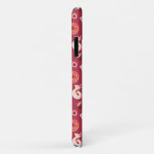 Summer Stuff Maroon Achtergrond Case-Mate iPhone Case (Achterkant/rechts)