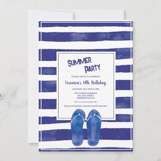 Summer Style Kaart (Voorkant)