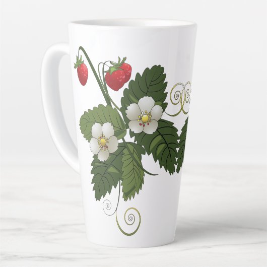 Summer Style Strawberry Latte Mok (Linkerhoek)