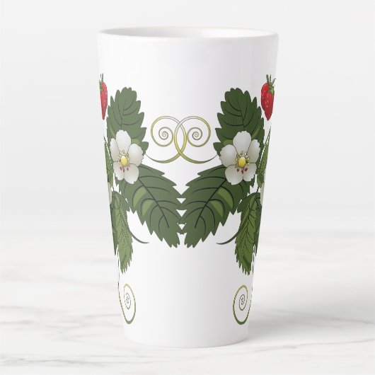 Summer Style Strawberry Latte Mok (Voorkant)