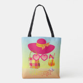 Summer Style Tote Bag (Achterkant)