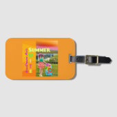 Summer Suite Bagagelabel (Voorkant (horizontaal))