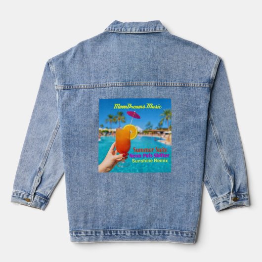 Summer Suite Neon Sunshine Denim Jacket (Achterkant)