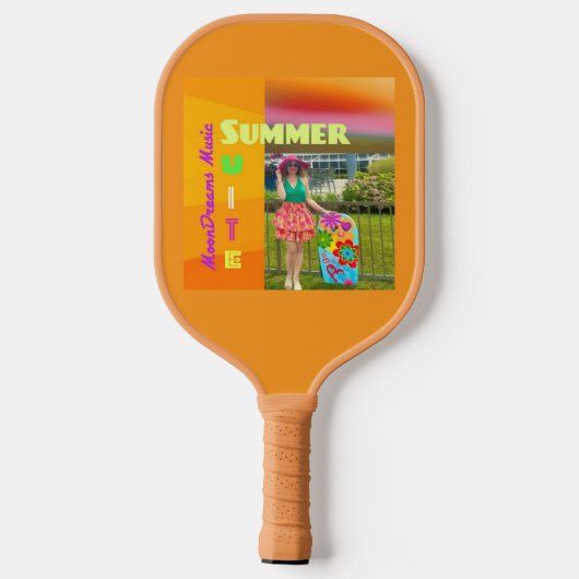 Summer Suite Pickleball Paddle (Achterkant)
