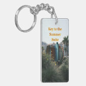 Summer Suite Sleutel Sleutelhanger (Voorkant Links)