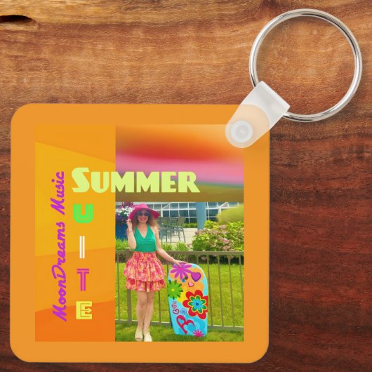 Summer Suite Sleutelhanger (Achterkant)