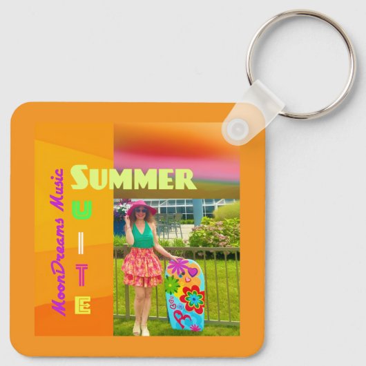 Summer Suite Sleutelhanger (Achterkant)