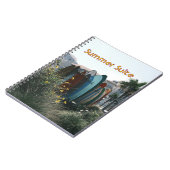 Summer Suite Surfboards & Palm Trees Notitieboek (Linkerzijde)