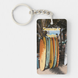Summer Suite Surfboards Sleutelhanger