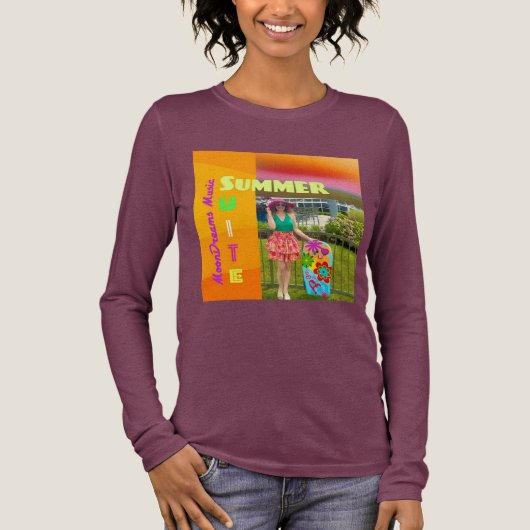 Summer Suite Tri-Blend Shirt (Voorkant)