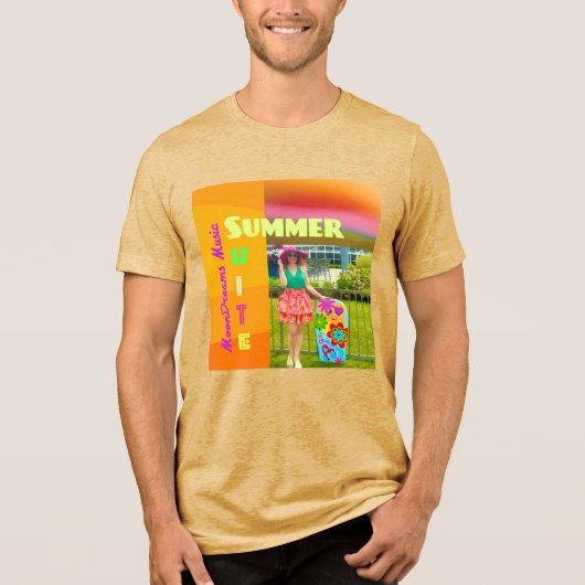 Summer Suite Tri-Blend Shirt (Voorkant)